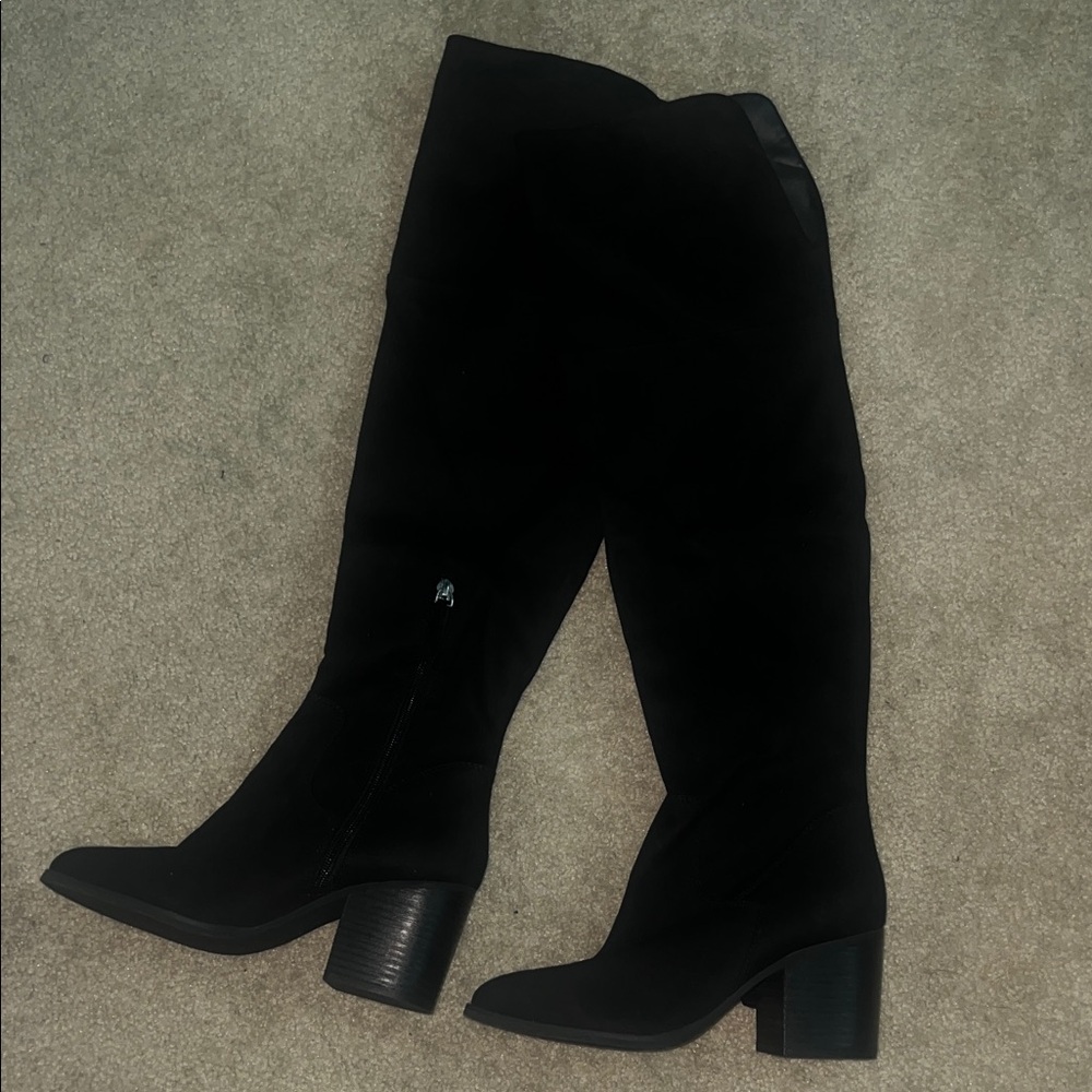 BP Black Over-the-Knee Boots
